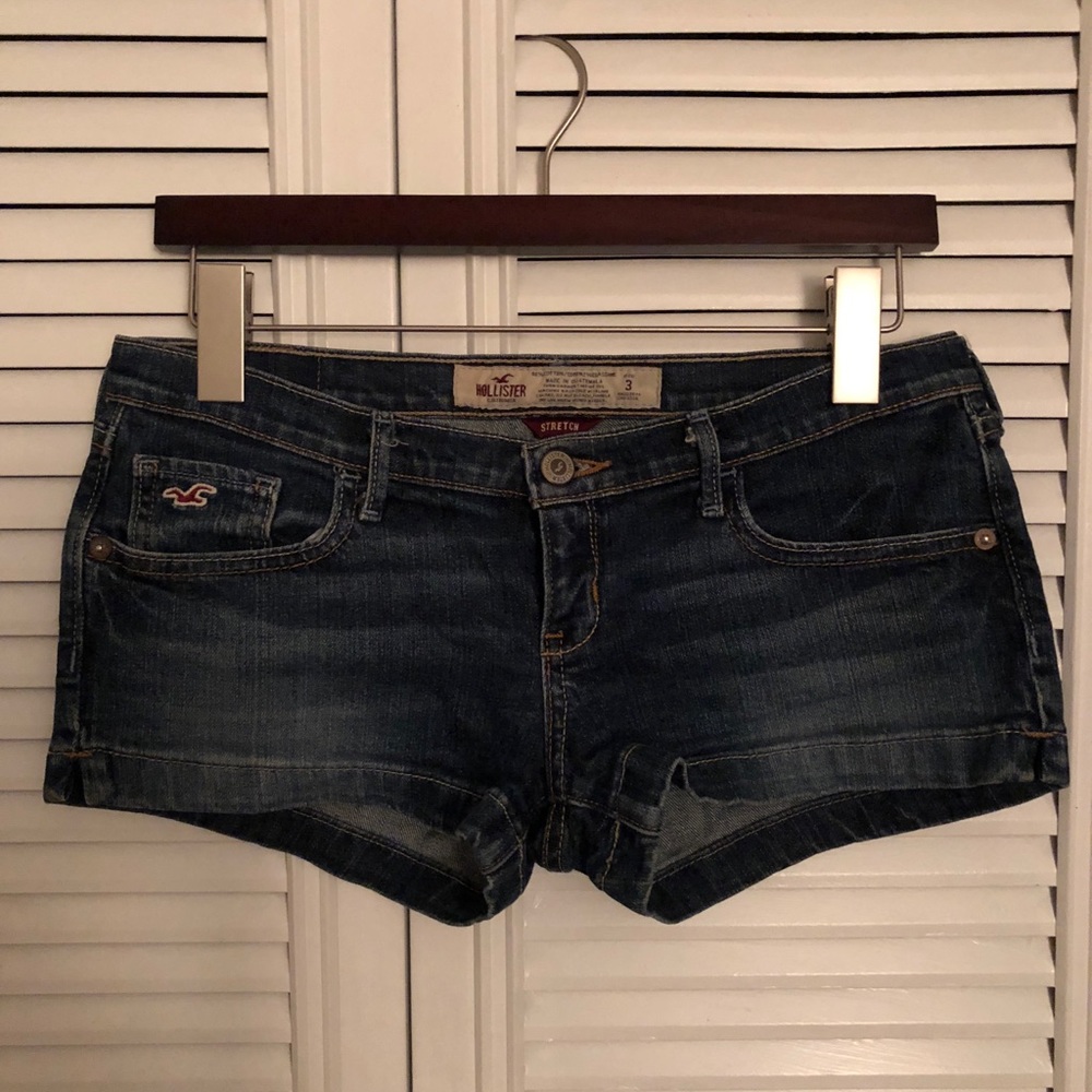 Hollister denim shorts